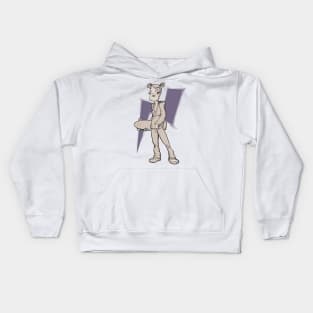 Skateboarding girl Kids Hoodie